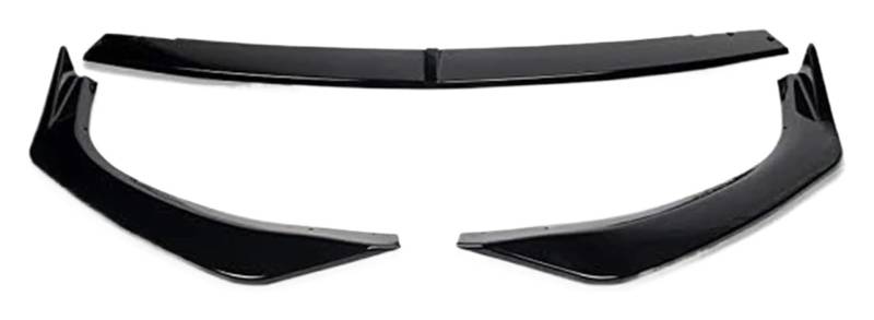 Frontspoiler Für Autos Für Mazda 3 Für Axela 2019 2020 2021 2022 2023 2024 3PCS Auto Vorderen Stoßfänger Diffusor Körper Kit Schutz Spoiler Lip Set von MIAOLISI