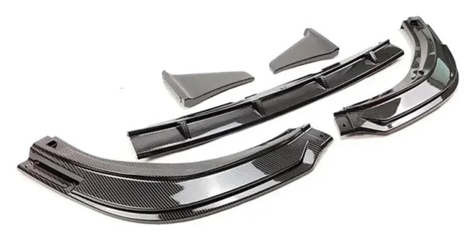 Frontspoiler Für Autos Für T&oyota Für Camry SE Für XSE 2018-2023 Splitter Spoiler Lip Set Diffusor Glänzend Schwarz Carbon Fiber Style 5PCS Auto Frontstoßstange Frontspoiler Für Autos Für T&oyota Für Camry SE Für XSE 2018-2023 Splitter Spoiler Lip Set Diffusor Glänzend Schwarz Carbon Fiber Style 5PCS Auto Frontstoßstange von MIAOLISI