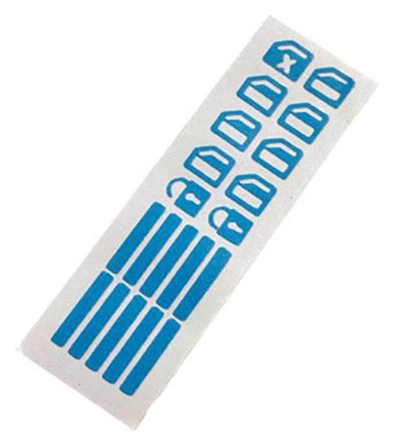Für B&ENZ Für BM&W Für T&oyota Lifter Button Leuchtender Autotüraufkleber Windows Control Pane Reflektierende Aufkleber Schalter Autoverkleidung von MIAOLISI