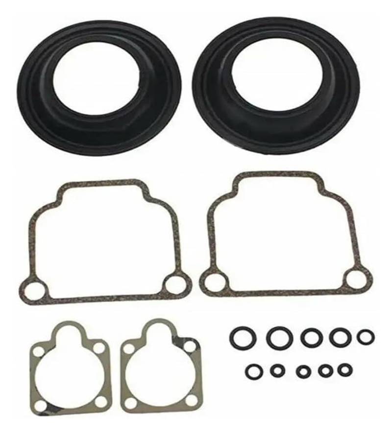 Für B&MW R65 R75 Für Airhead 13111258051 Motorradvergaser Rebuild Reparatur Vergaser Werkzeuge Ersatz Kit Vergaser Membran Reparatursatz von MIAOLISI