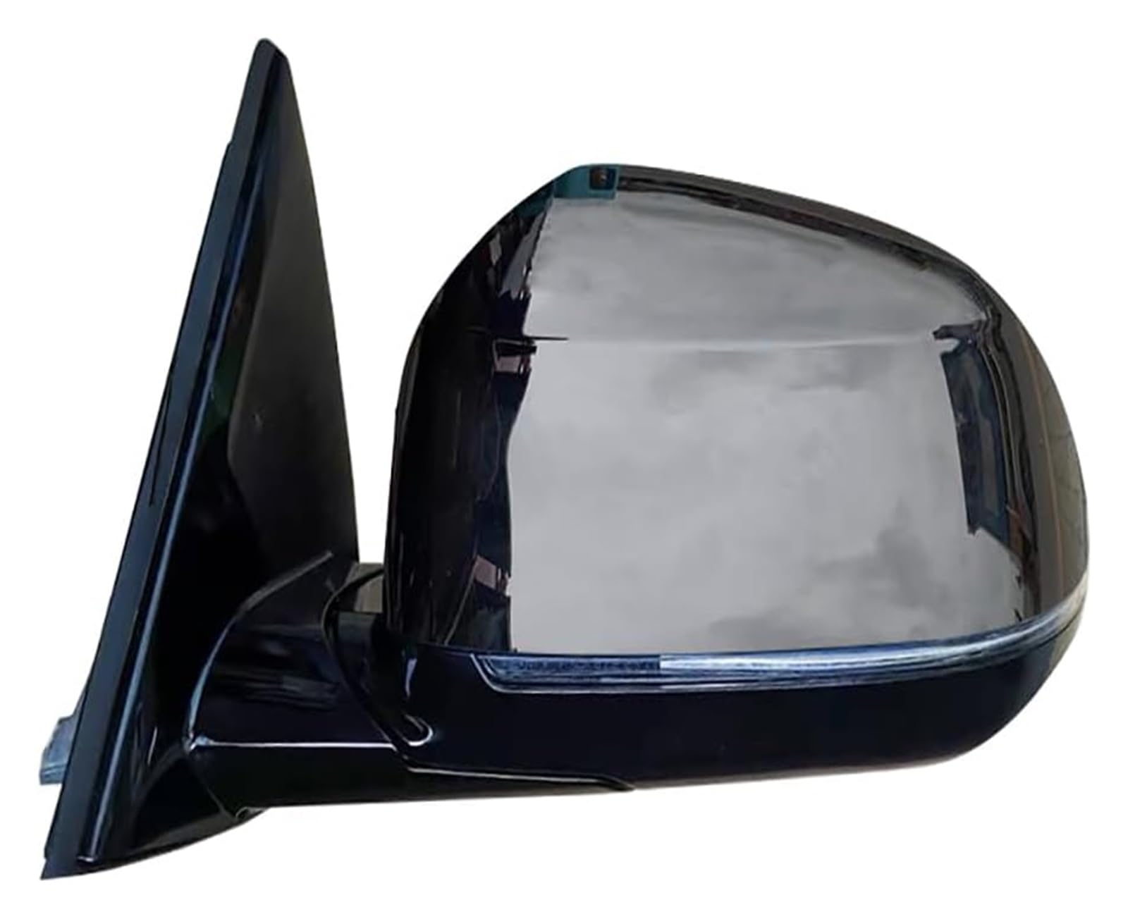 Für BM&W Für X3 F25 LCI 2012-2016 Elektrisch Klappbare Beheizte Seitenspiegel Auto-Außenspiegel Komplette Außenspiegel(Black-Left(Passenger Side),Low) von MIAOLISI