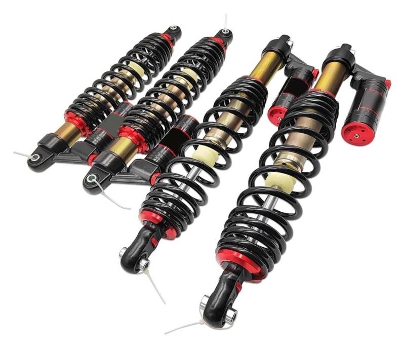 Für CF Moto CF1000AU-F 2021 2022 2023 2024 ATV 9AWA-051600 9AWA-061600 Motorrad Hinten Stoßdämpfer Vorne Hinten Kit Motorrad Stoßdämpfer Frühling Luft von MIAOLISI