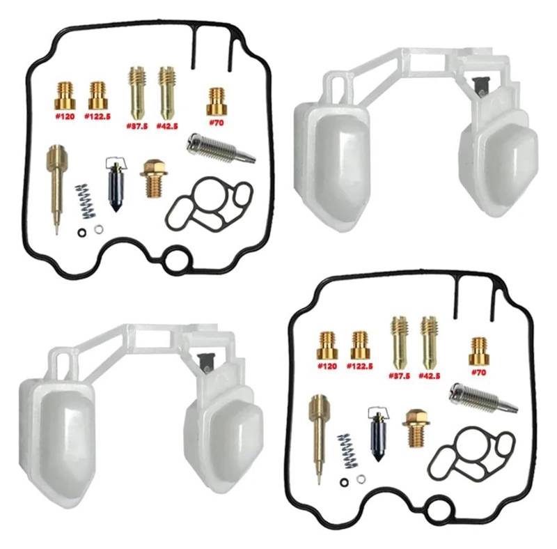 Für Ducati Für Supersport/Monster 400 SS Motorrad Float Aircut Membran Assy Wiederaufbau Teile Carb Rebuild Kits Vergaser Membran Reparatursatz von MIAOLISI