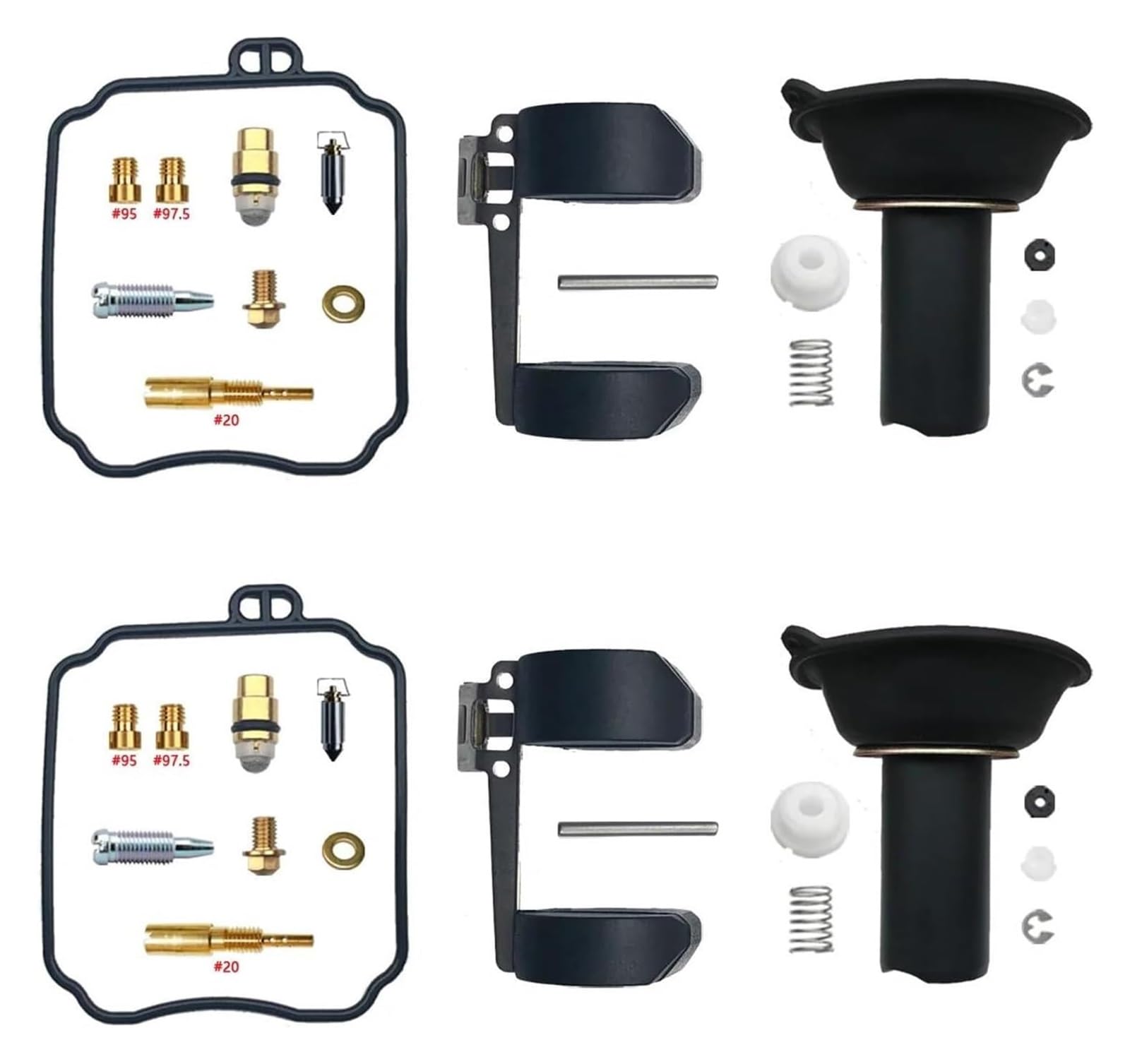 Für HYOSUNG GV250 GT250 GT250R Motorrad Carb Float Membran Assy Wiederaufbau Membran Float Teile Rebuild Kits Vergaser Membran Reparatursatz Für HYOSUNG GV250 GT250 GT250R Motorrad Carb Float Membran Assy Wiederaufbau Membran Float Teile Rebuild Kits Vergaser Membran Reparatursatz von MIAOLISI