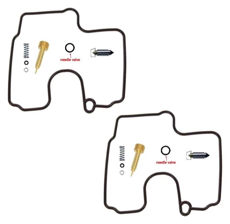 Für Hyosung GT650R GT650 GV650 GT650S Motorrad Carb Nadel Ventil Dichtung Rebuild Set Ersatz Carburetters Teile Vergaser Membran Reparatursatz von MIAOLISI