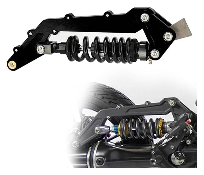 Für K75 K100 K1100 310-340mm Motorrad-Federungsfeder Hinten Stoßdämpfer Heckrahmenaufhängung Dämpfung Einstellen Motorrad Stoßdämpfer Frühling Luft von MIAOLISI
