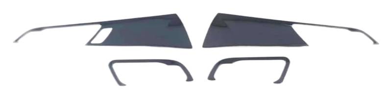 Für KIA Für Optima K5 DL3 2021 Innentürgriffabdeckung Auto Innenrahmen Schüsselverkleidung Dekorationsstreifen Styling Zubehör Autoverkleidung(High Black) von MIAOLISI
