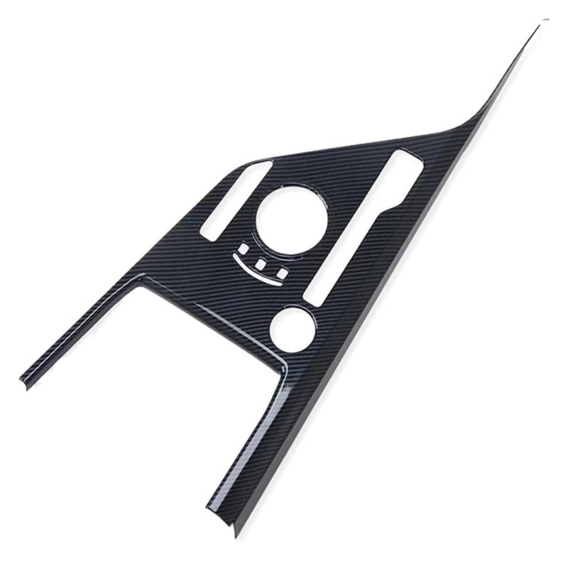 Für Kia Für NIRO 2022 2023 2024 Autozubehör Carbon Fiber Center Console Gear Shift Box Panel Cover Trim Dekoration Aufkleber Autoverkleidung(High Configuration) von MIAOLISI