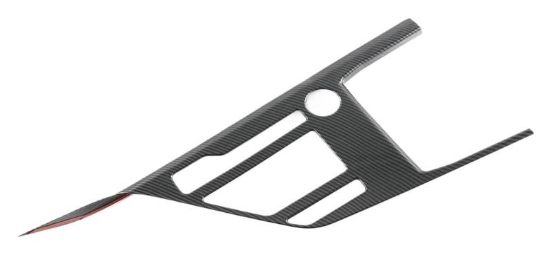 Für Kia Für NIRO 2022 2023 2024 Autozubehör Carbon Fiber Center Console Gear Shift Box Panel Cover Trim Dekoration Aufkleber Autoverkleidung(Low Configuration) von MIAOLISI