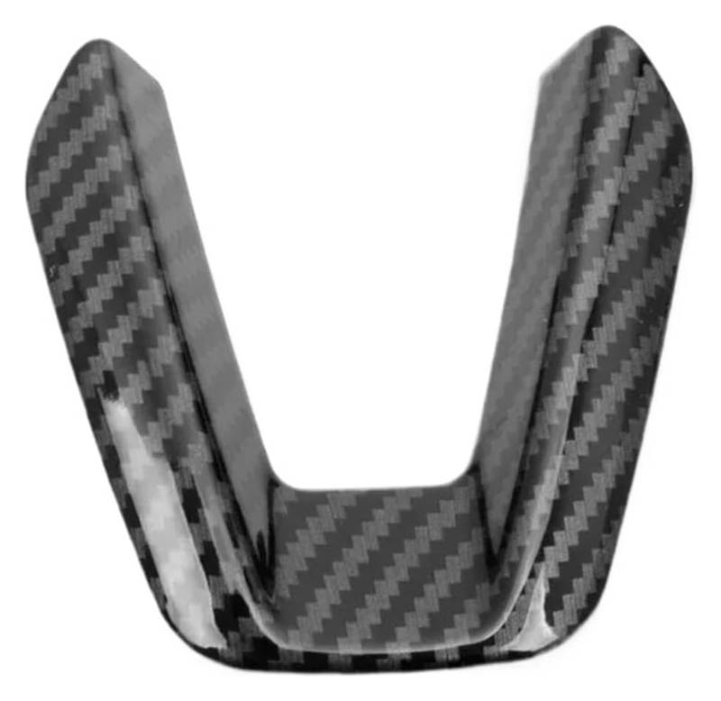 Für Mazda CX-5 CX5 KF CX8 CX-8 2017-2024 Auto Lenkrad Panel Abdeckung Trim Carbon Fiber Innen Zubehör Dekoration Autoverkleidung von MIAOLISI