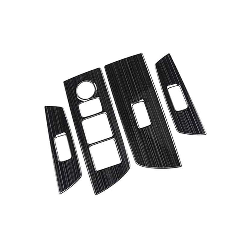 Für Mazda CX9 CX-9 2022 Heber Auto Edelstahl Fenster Glas Taste Schalter Abdeckung Trim Tür Armlehne Panel Autoverkleidung von MIAOLISI