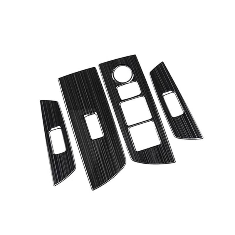 Für Mazda CX9 CX-9 2022 Heber Auto Edelstahl Fenster Glas Taste Schalter Abdeckung Trim Tür Armlehne Panel Autoverkleidung von MIAOLISI