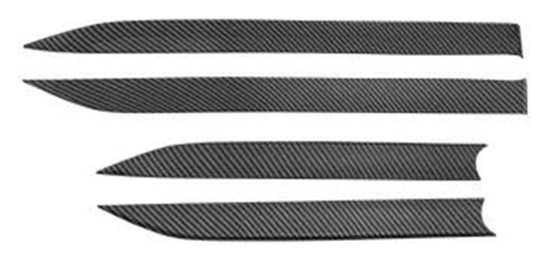Für Ranger T9 2023 2024 Autoseitentür Innenabdeckung Verkleidung Dekoration Autozubehör Innengriff Autoverkleidung(Innder Door Strip) von MIAOLISI