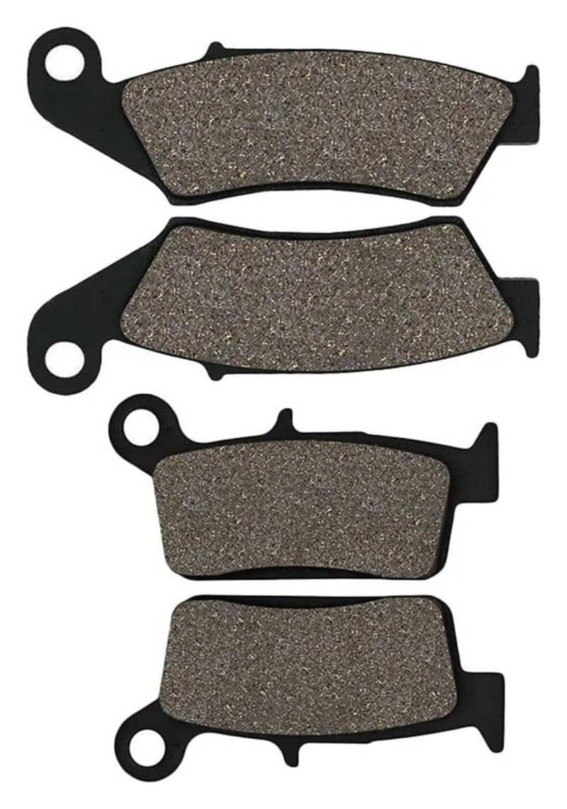 Für Suzuki DRZ400 DRZ 400 SM DRZ 400S 2000-2021 RMX250 1996-2000 RM250 RM 125 250 1996-2012 Motorrad Vorne Hinten Disc Bremsbeläge Bremsbeläge Vorne Und Hinten(Front and Rear) von MIAOLISI
