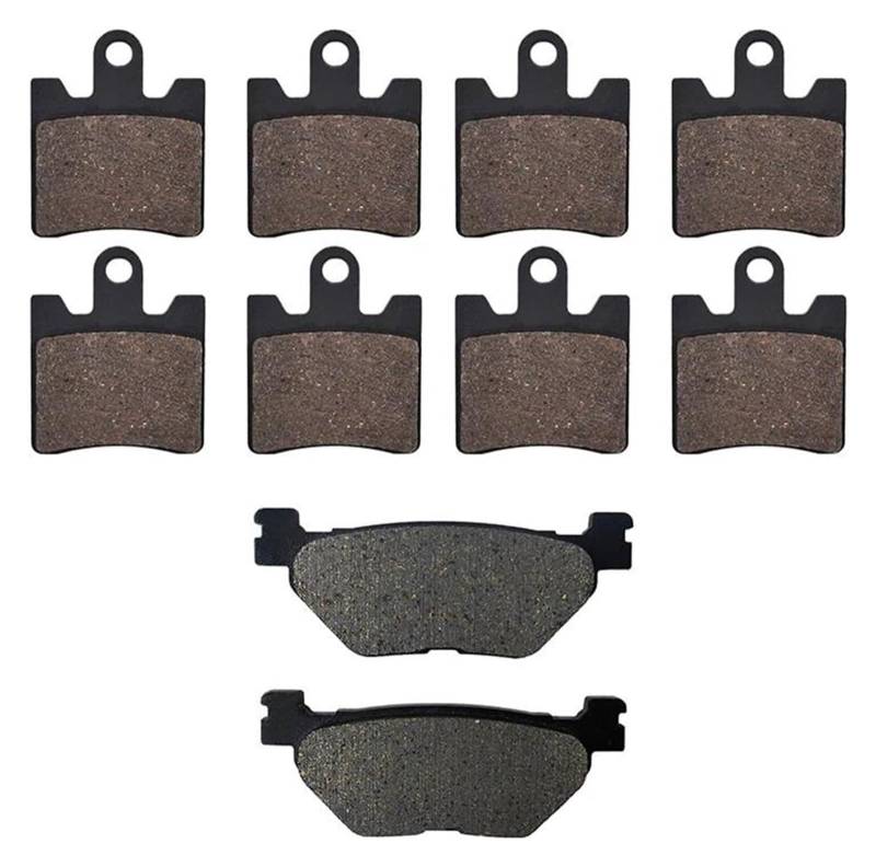 Für Y&amaha FJR1300AS FJR1300 AV AW AX AZ AA AB AEV AEW AEX AEY FJR1300A FJR1300ES Motorrad Vorne Hinten Bremsbeläge Bremsbeläge Vorne Und Hinten von MIAOLISI