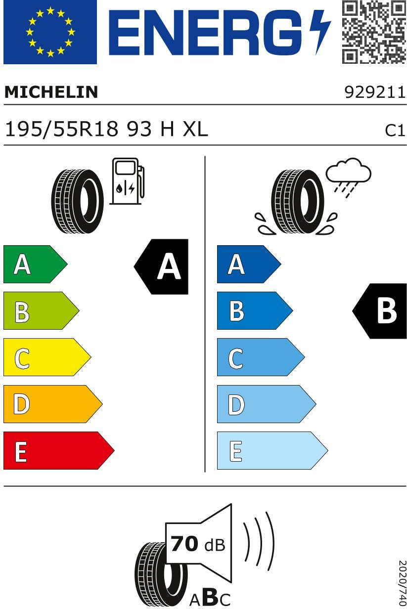 195/55HR18 MICHELIN TL E PRIMACY XL (EU) 93H von MICHELIN