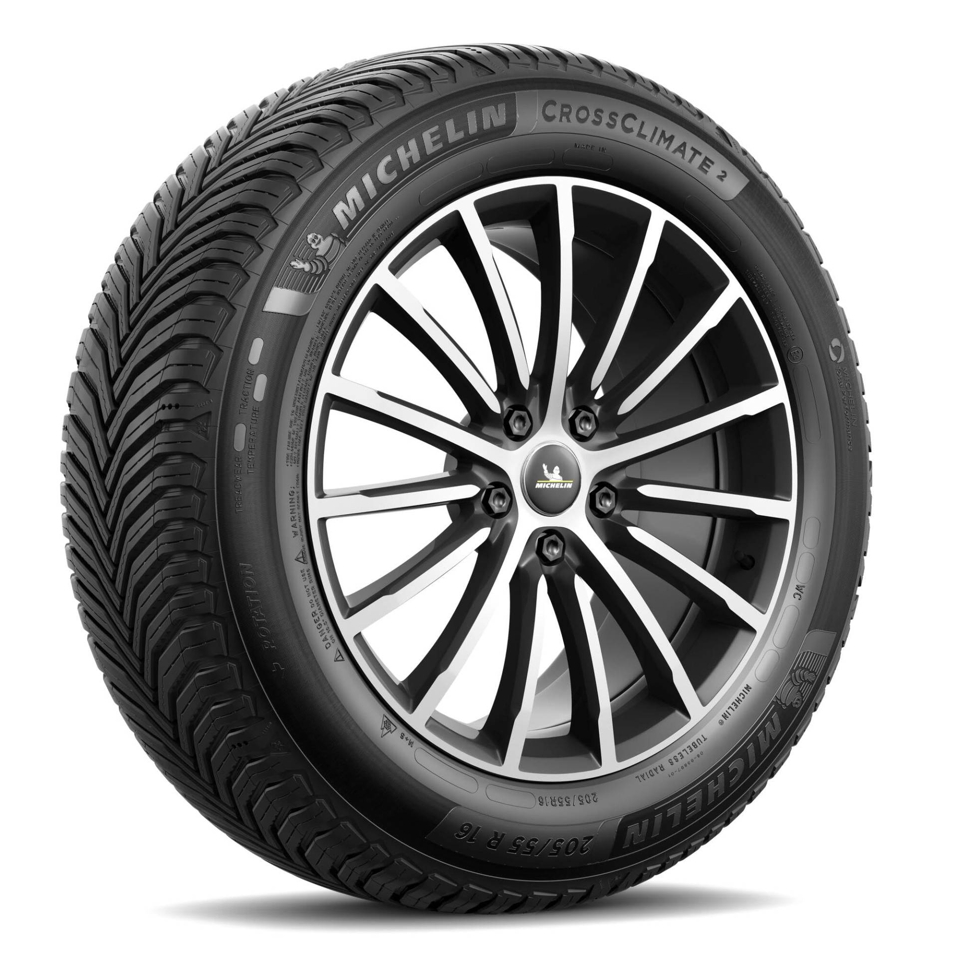 225/55YR17 MICHELIN TL CROSSCLIMATE 2 ZP 97Y E von MICHELIN