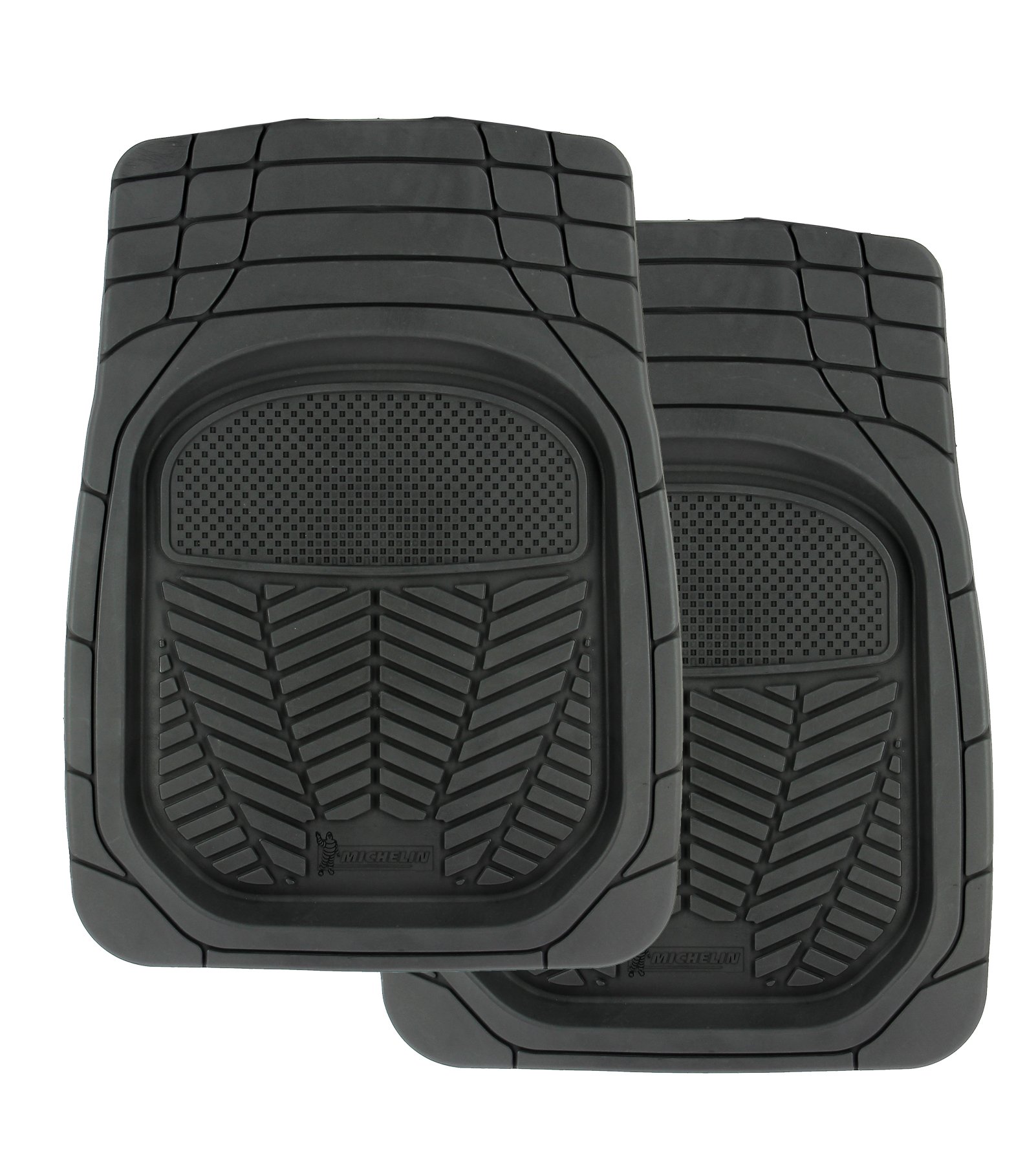 MICHELIN 009079 Gummimatten für Vorderseite, 3D, 2er-Set, Schwarz MICHELIN 009079 Gummimatten für Vorderseite, 3D, 2er-Set, Schwarz von MICHELIN