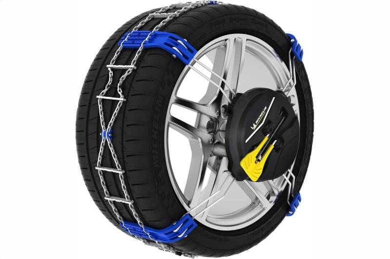 MICHELIN FAST GRIP Schneekette 150 | Front Schneekette Auto | Mit Schnell-Befestigungssystem|Reifen Schneeketten | 2 Stück von MICHELIN