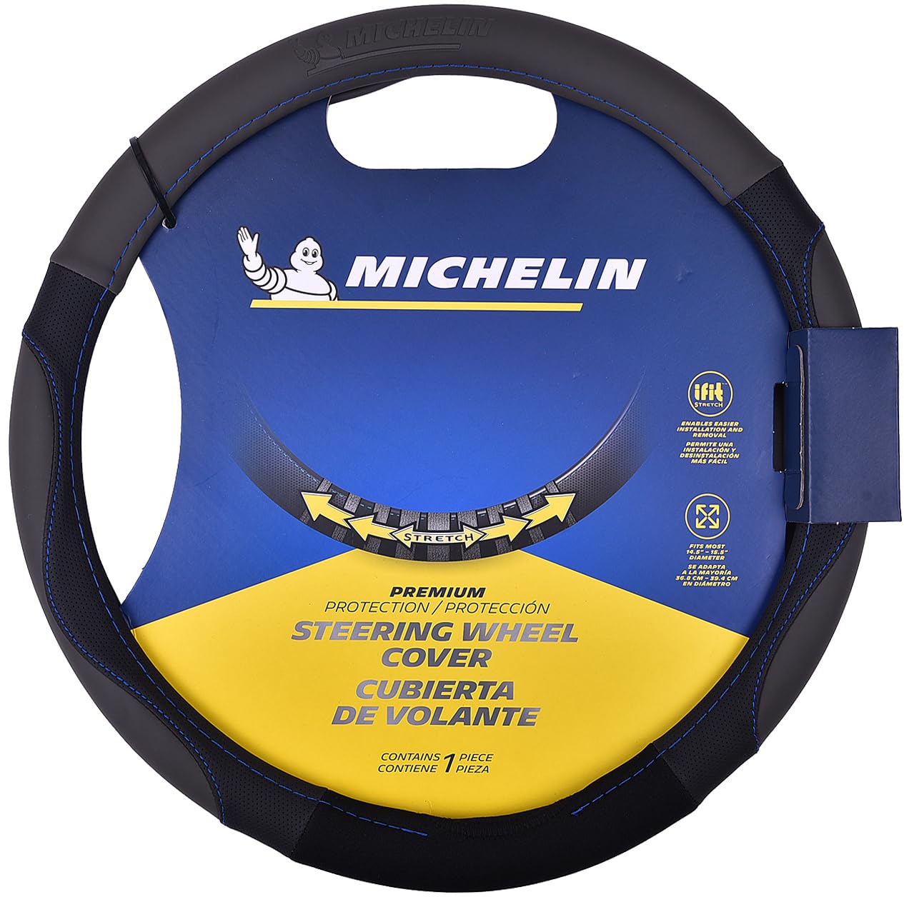 MICHELIN Lenkradbezug Premium - Blue von MICHELIN