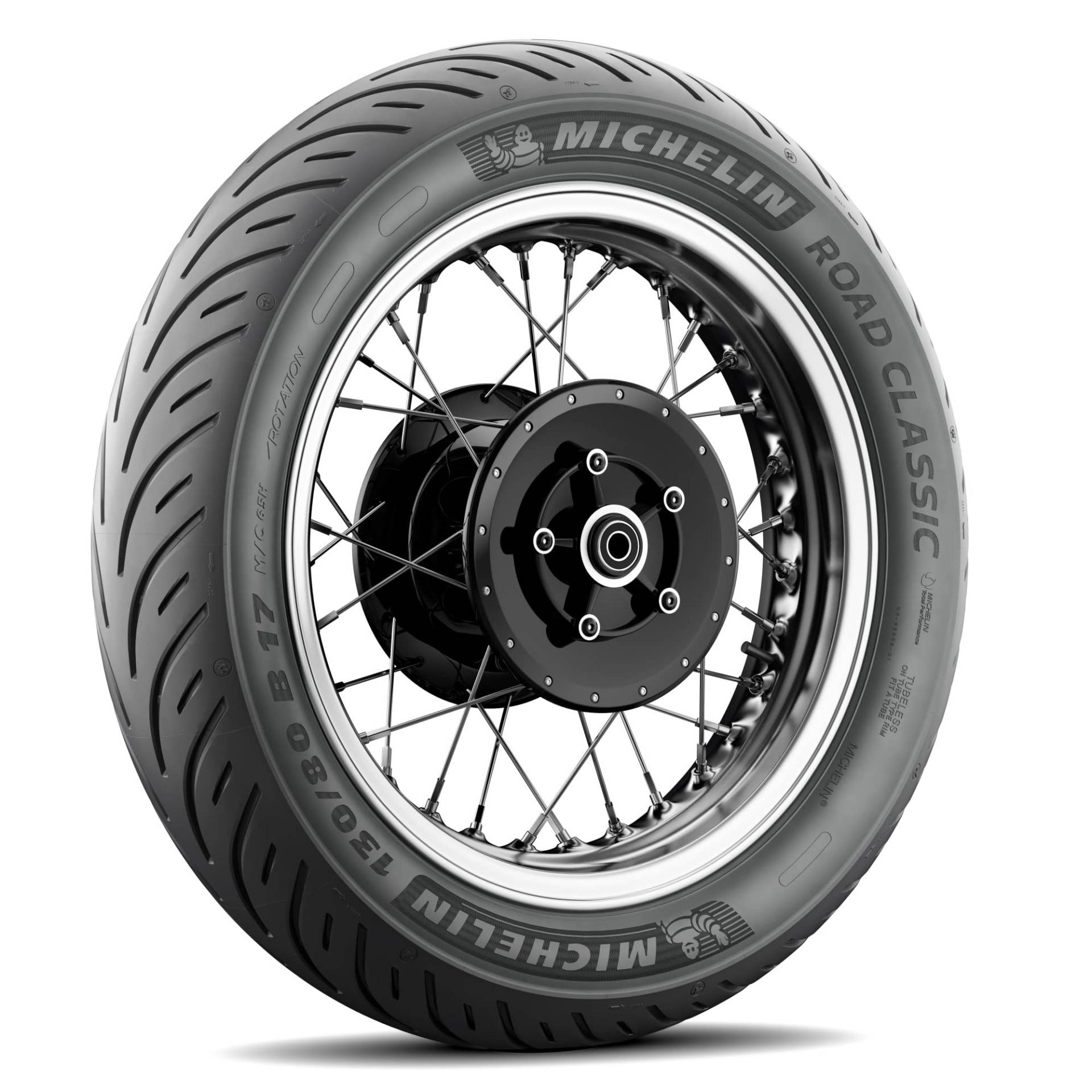 MICHELIN Road Classic Motorradreifen 100/80B17 52H Vorderrad von MICHELIN