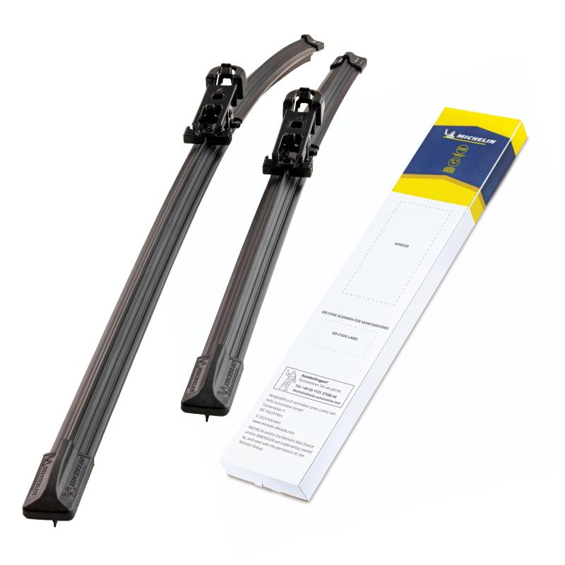 MICHELIN Scheibenwischer Set ECO112 | BMW 1, Mini Coupe | 500/500mm | Nachhaltige Verpackung von MICHELIN