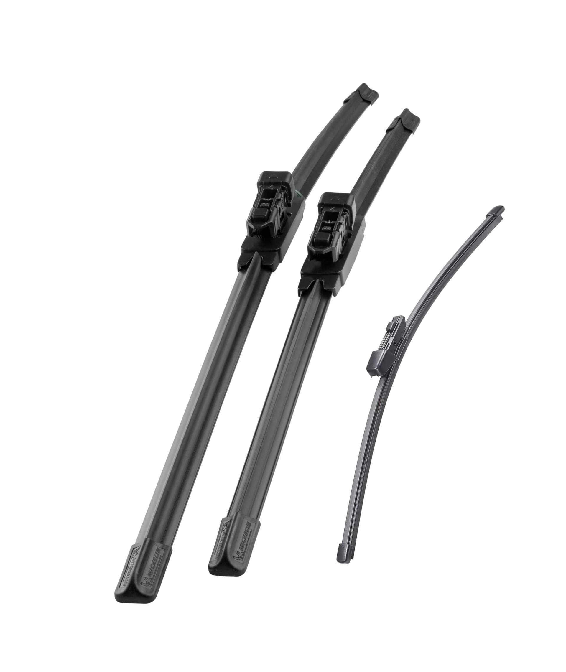 MICHELIN Scheibenwischer Set ECO101H1 Vorne + Hinten|Audi A1, VW Golf VII | 650/450mm + 280mm | Scheibenwischer vorne und hinten |Nachhaltige Verpackung, Schwarz MICHELIN Scheibenwischer Set ECO101H1 Vorne + Hinten|Audi A1, VW Golf VII | 650/450mm + 280mm | Scheibenwischer vorne und hinten |Nachhaltige Verpackung, Schwarz von MICHELIN