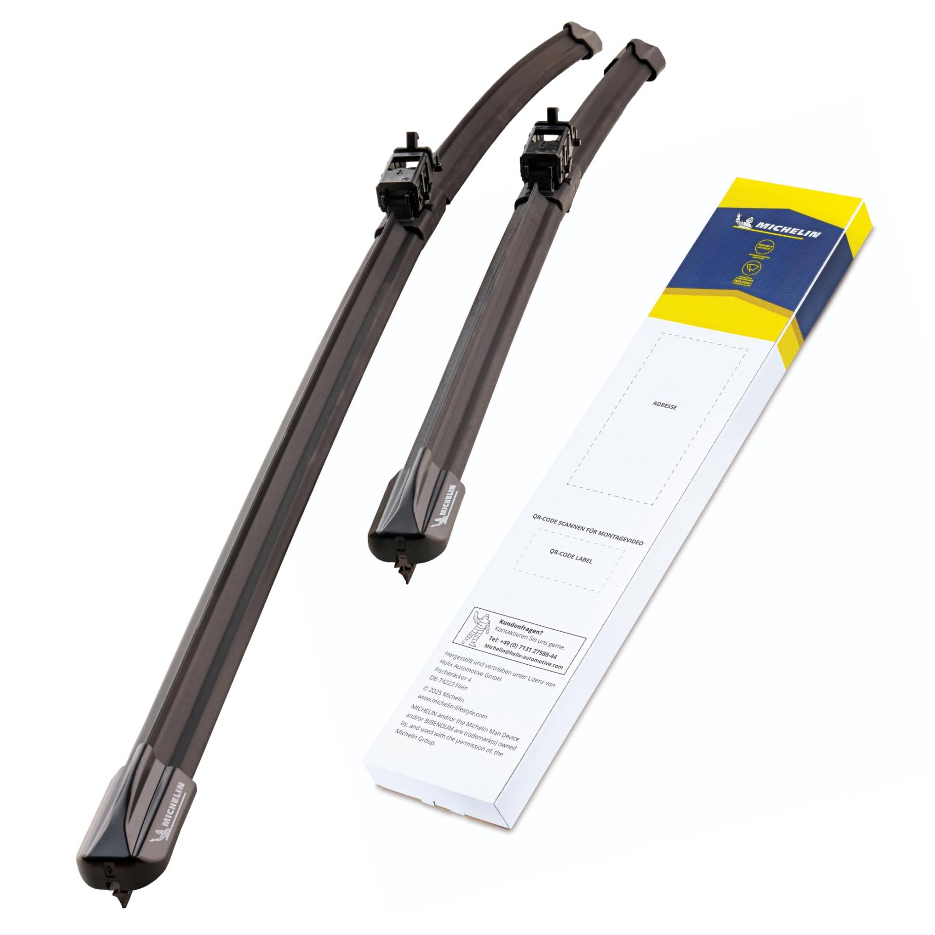 MICHELIN Scheibenwischer Set ECO235 | Mercedes Benz Serie V und Vito| 700/450mm | Nachhaltige Verpackung, Schwarz MICHELIN Scheibenwischer Set ECO235 | Mercedes Benz Serie V und Vito| 700/450mm | Nachhaltige Verpackung, Schwarz von MICHELIN