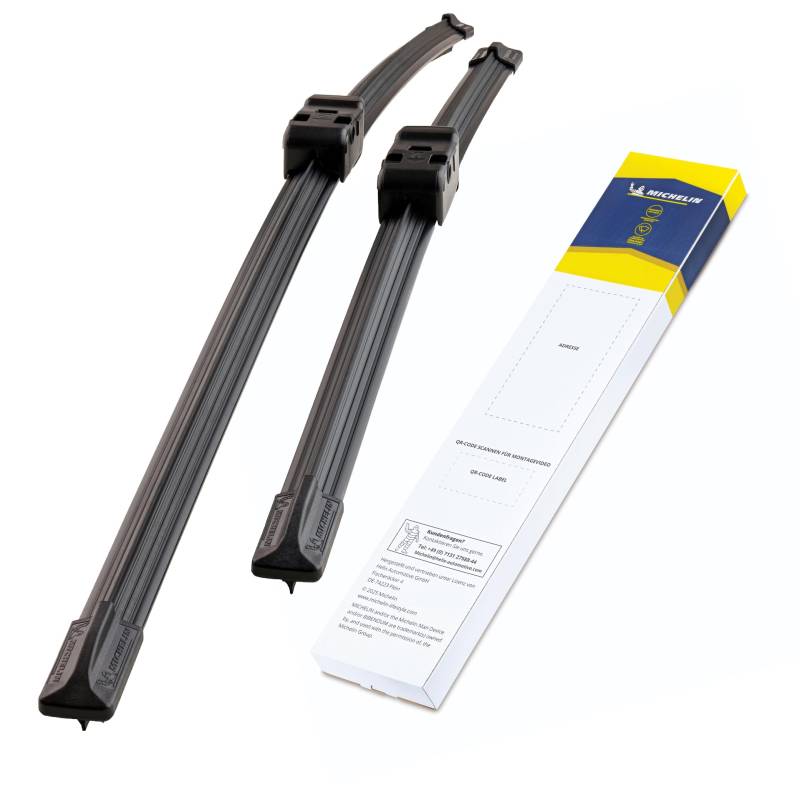 MICHELIN Scheibenwischer Set ECO257 | VW Passat Variant [3B6] 11.01-05.05 | 530/500mm | Nachhaltige Verpackung von MICHELIN