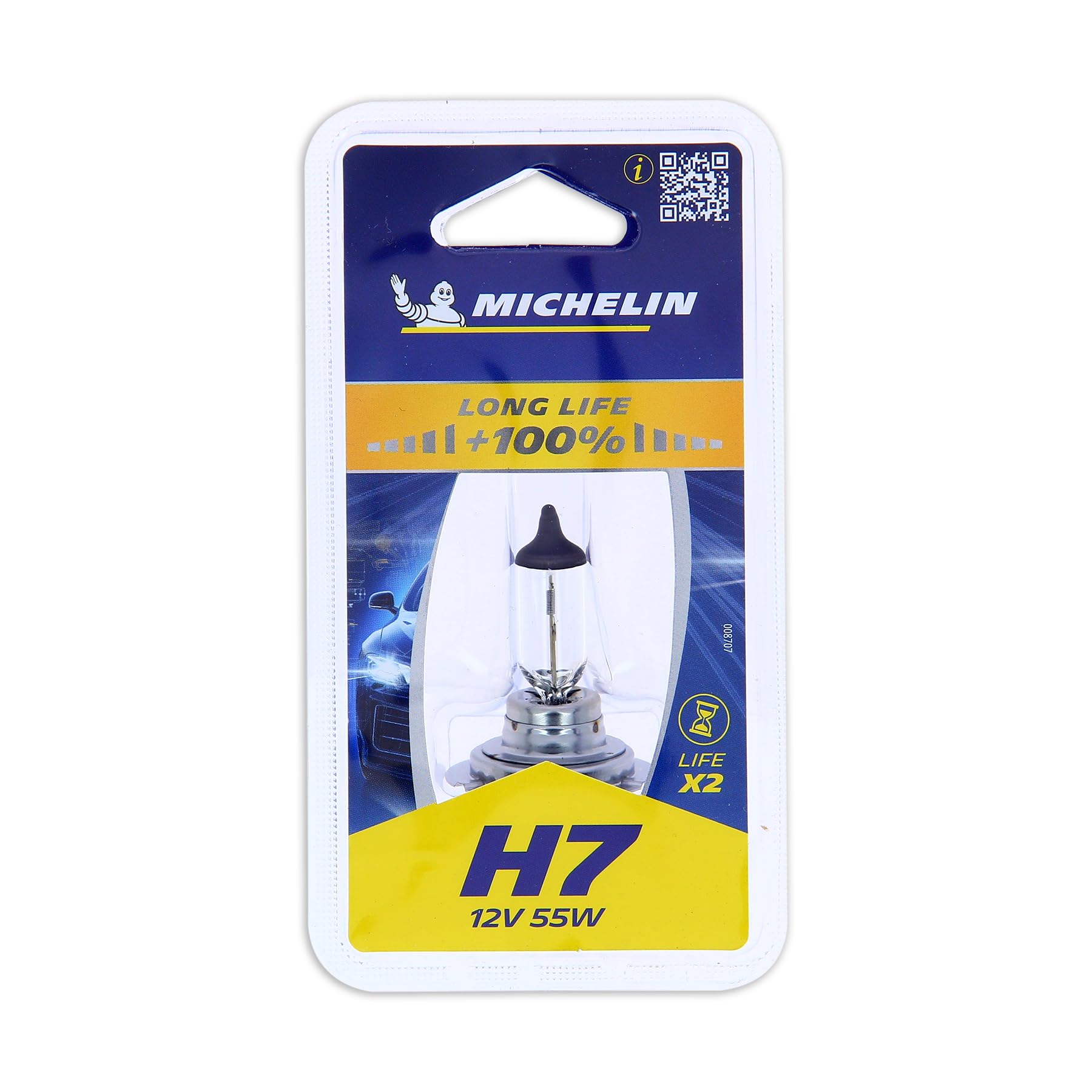 Michelin 008707 Life + 50% 1 Glühbirne H7 12V 55W Michelin 008707 Life + 50% 1 Glühbirne H7 12V 55W von MICHELIN