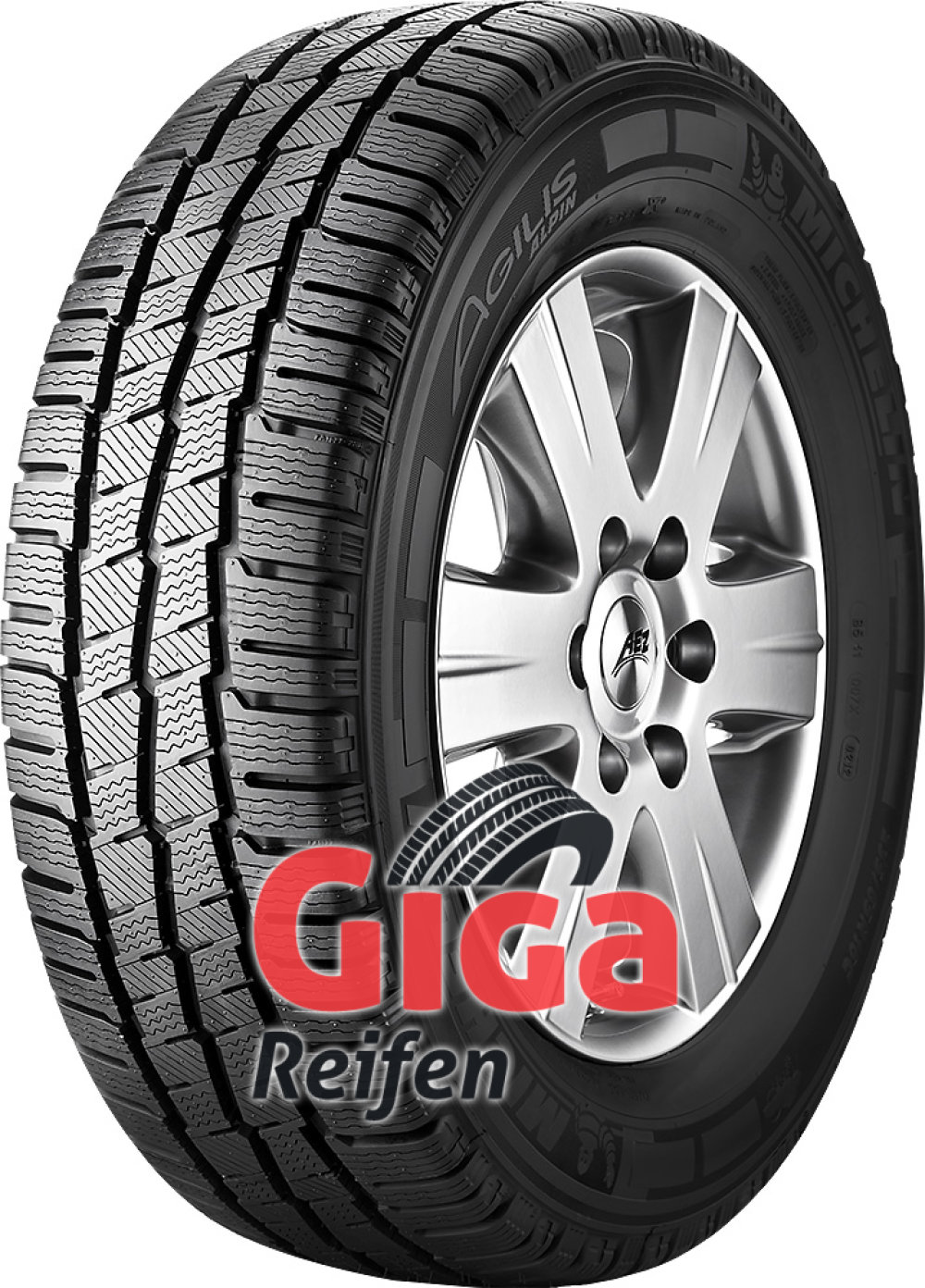 Michelin Agilis Alpin ( 195/70 R15C 104/102R 8PR Doppelkennung 98T ) von MICHELIN