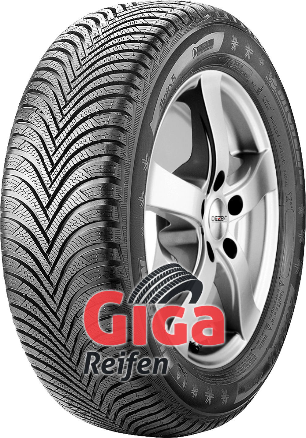 Michelin Alpin 5 ZP ( 225/55 R17 97H *, MOE, runflat ) von MICHELIN