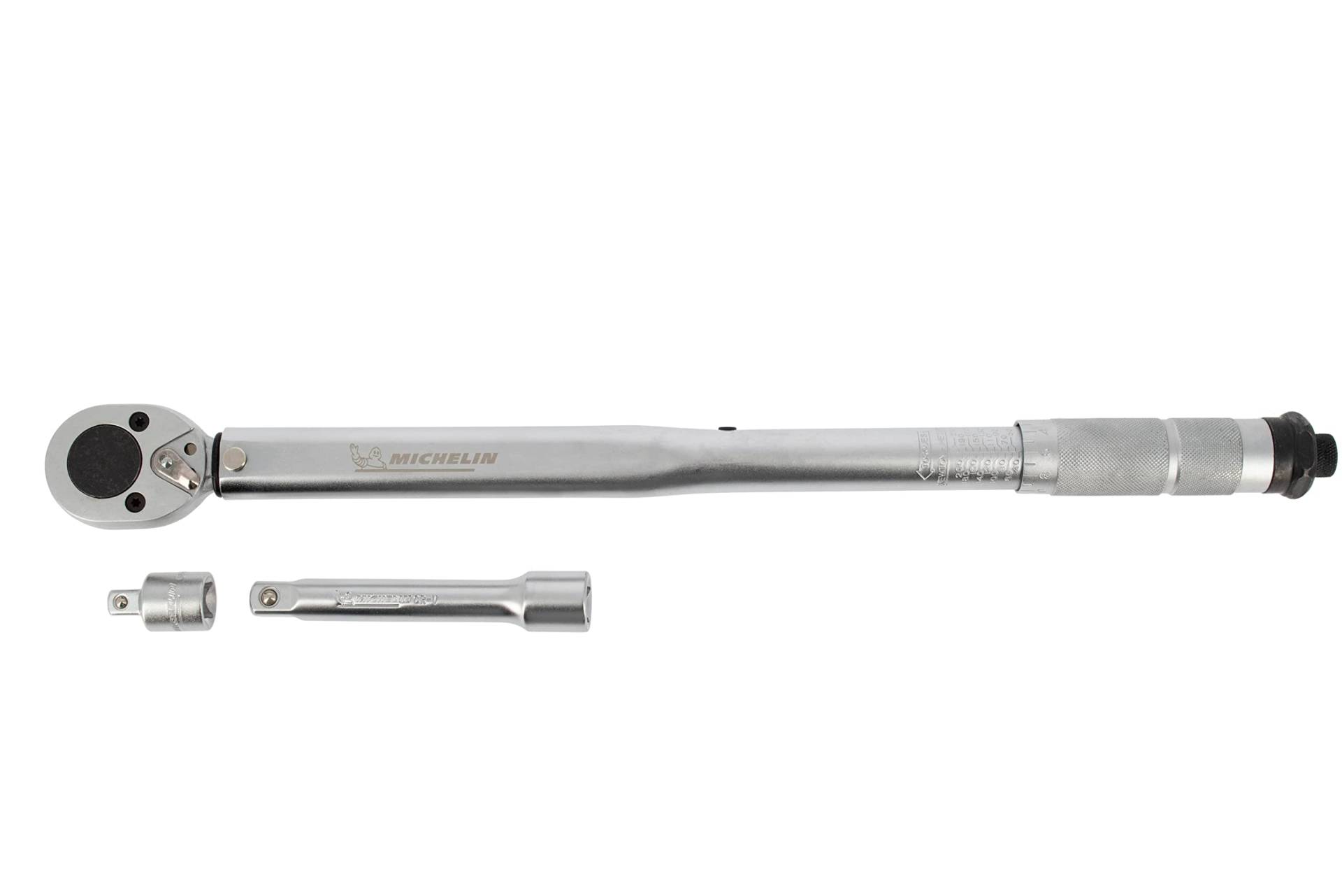 MICHELIN Drehmomentschlüssel MTW 210 Auto, Drehmoment 42 bis 210 Nm, Adapter und 125 mm Verlängerung, Large MICHELIN Drehmomentschlüssel MTW 210 Auto, Drehmoment 42 bis 210 Nm, Adapter und 125 mm Verlängerung, Large von MICHELIN