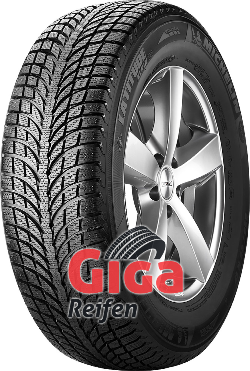 Michelin Latitude Alpin LA2 ( 255/55 R19 111V XL ) von MICHELIN