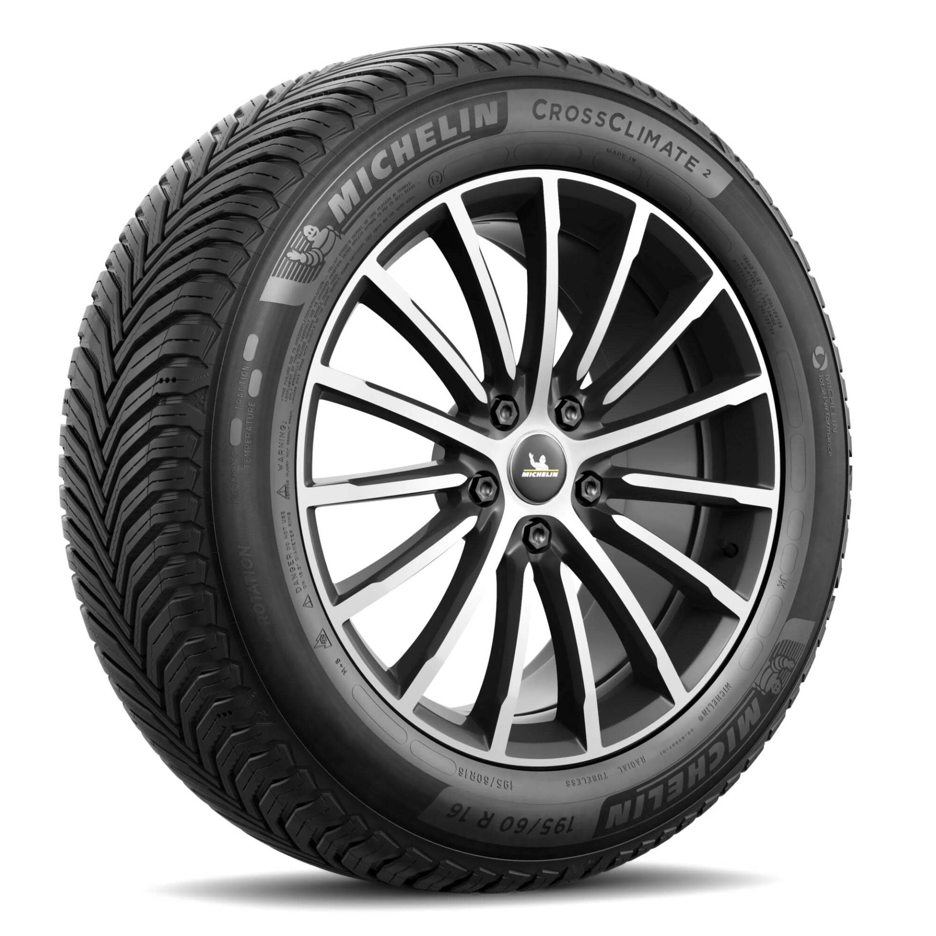 Reifen Allwetter Michelin CROSSCLIMATE 2 195/60 R16 93H XL von MICHELIN
