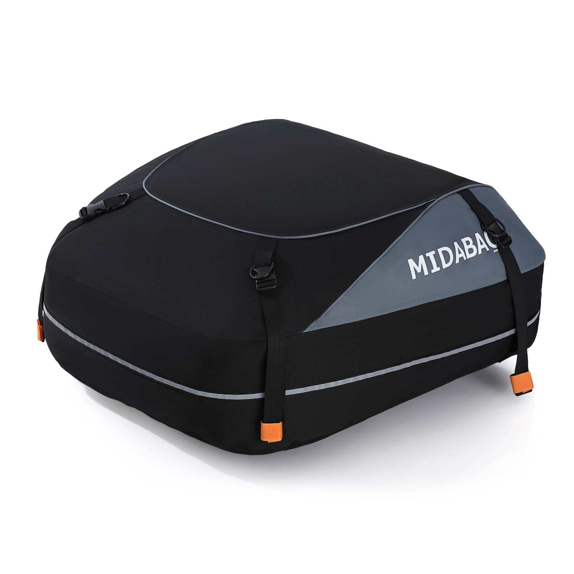 MIDABAO Dachgepäckträger, wasserdicht, 15 Kubikmeter, für Autos mit oder ohne Gepäckträger (15 Kubikfuß) von MIDABAO