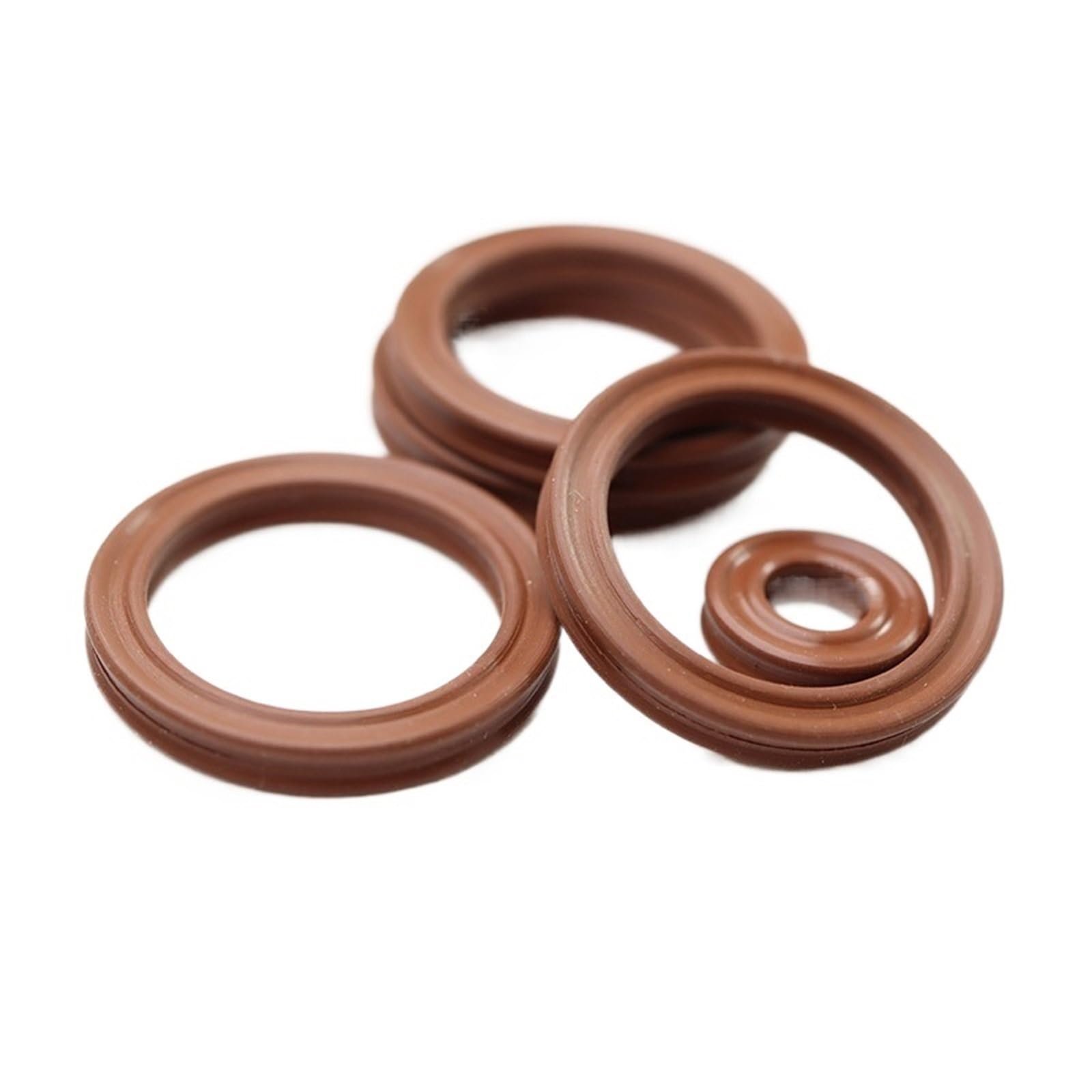 Lip Seals FKM X-Ring, Vierlippendichtring, Fluorkautschuk, for Hydraulikzylinder, Kolben, Kolbenstangen. Innendurchmesser 2,9–133,07 mm, WD 1,78 mm Radial Seals Rotary Seals (Size : 23.52x1.78(5pcs) von MIELEU