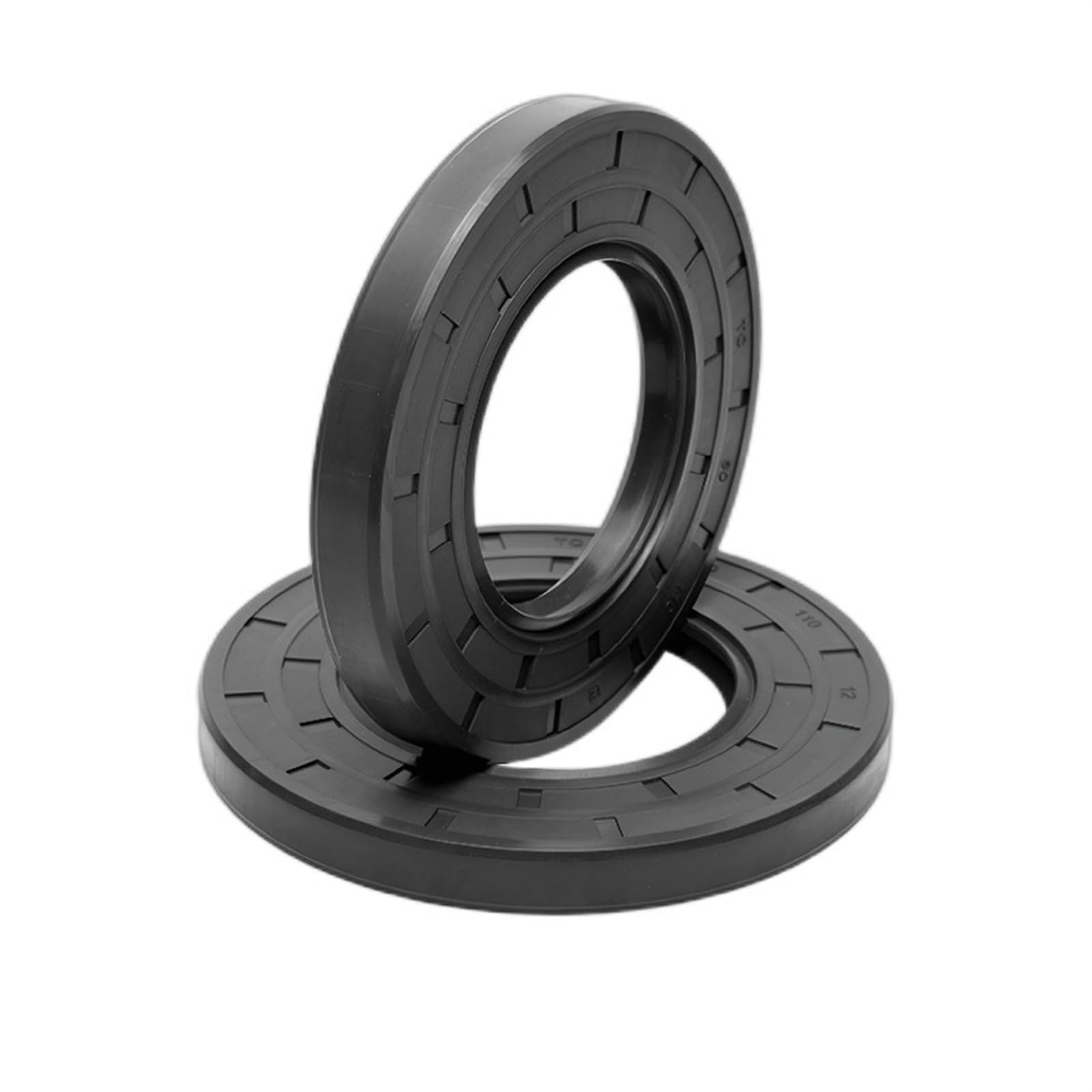 Lip Seals NBR-Rahmen-Öldichtung, TC-Nitrilkautschuk-Abdeckung, Doppellippe mit Feder for Lagerwelle, ID*OD*THK 10/11 mm Radial Seals Rotary Seals (Size : 10x19x7(3pcs)) von MIELEU