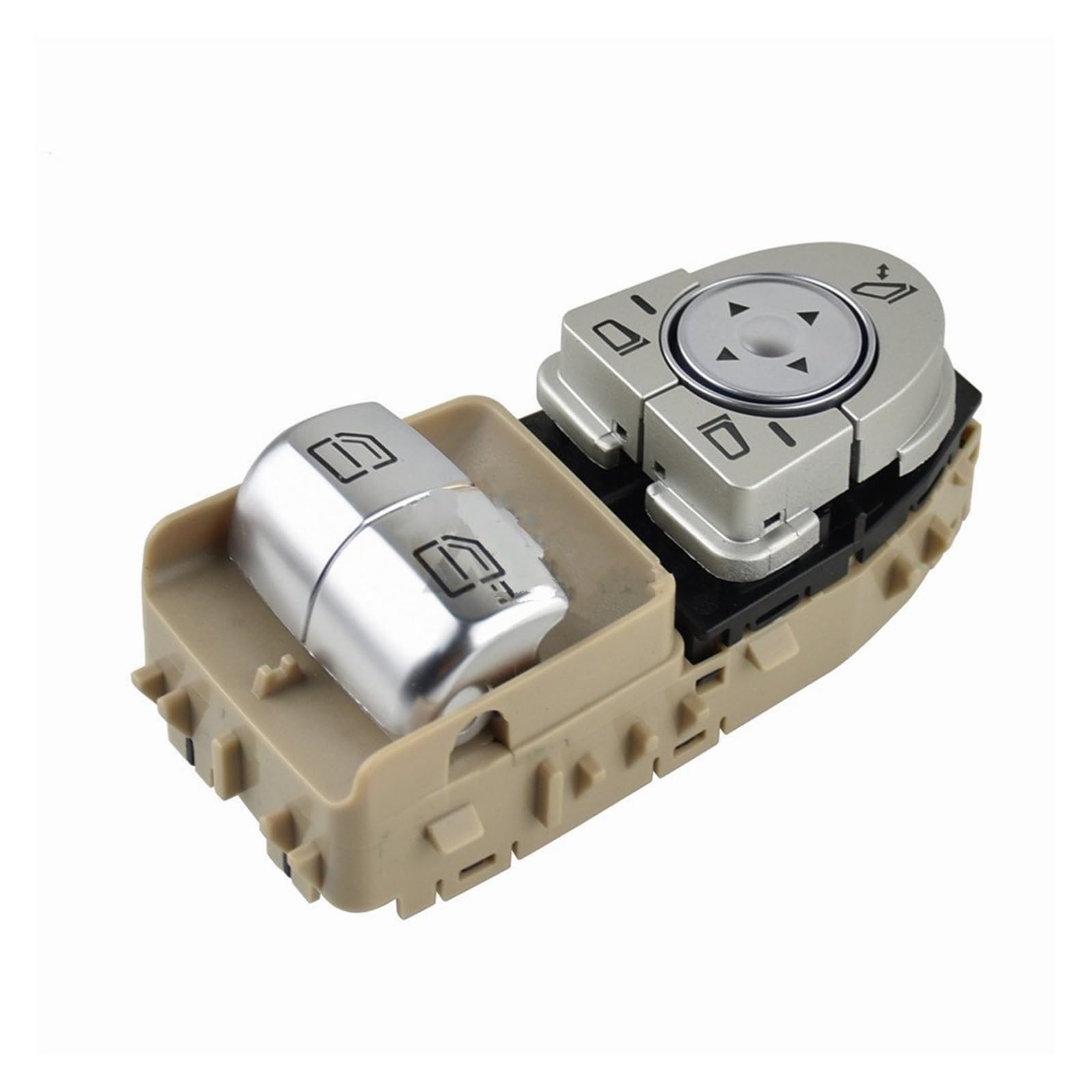 Fensterheber Für Benz 447811 Für LUXUSKOMBI Fahrerseite Electric Power Master Fensterschalter 2059050302 Fensterheber Schalter(Beige A) von MIENAOC