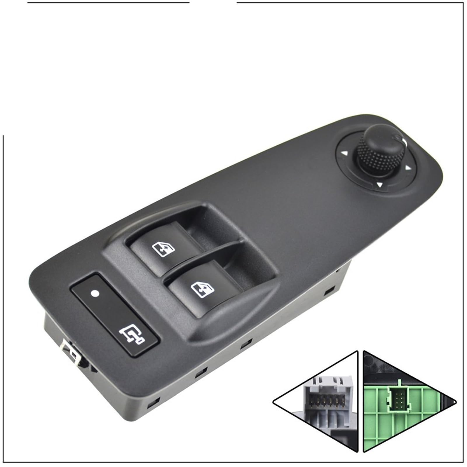 Fensterheber Für Peugeot Für Boxer II 2006-2016 Elektrische Fenster Triple Schalter Taste 735421419 Fensterheber Schalter(2) von MIENAOC