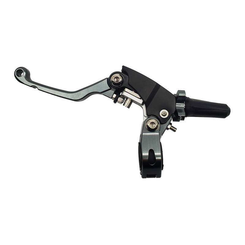 Kupplungshebel Motorrad Für CRF250R CRF250X CR250R CRF450X CRF 450R Motorrad 22mm Lenker Universal CNC Aluminium Vorderradbremse Kupplungshebel Kupplungshebel Motorrad Brems Kupplungshebel(Titanium Cl von MIENAOC
