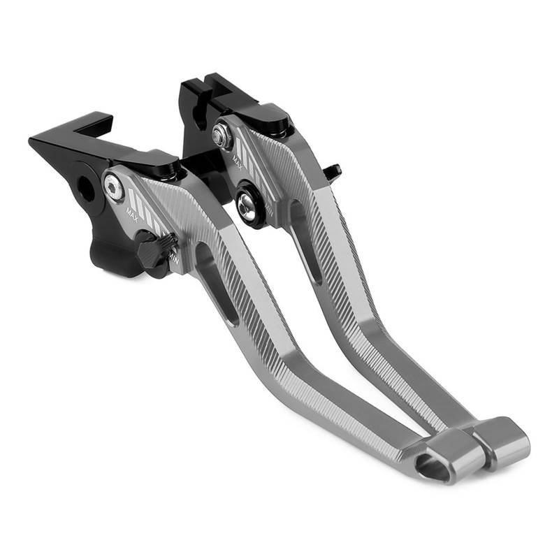 Kupplungshebel Motorrad Für MT07 Für MT 07 Für MT-07 2014-2022 CNC Aluminium Einstellbare Lenker Motorräder Kurze Bremse Kupplung Hebel Kupplungshebel Motorrad Brems Kupplungshebel(Titanium) von MIENAOC