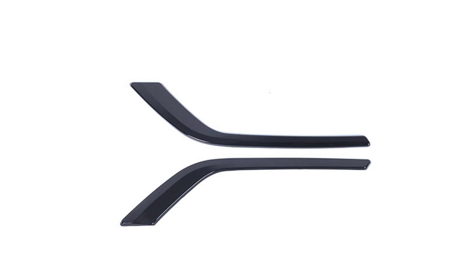 MIENAOC Autoinnendekoration Für 5 Series G60 2024 2025 / ABS Carbon Fiber Auto Vorne Hinten Stoßstange Trim Endrohr Spoiler Trim Auto deko Innenraum(Style A Black) von MIENAOC