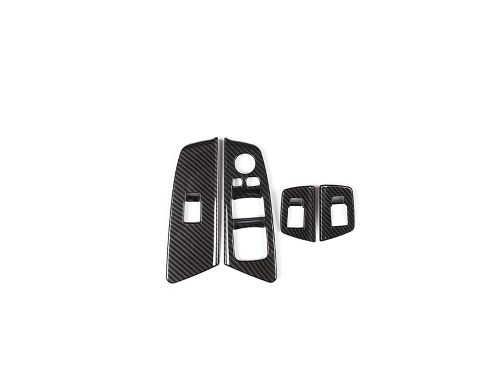 MIENAOC Autoinnendekoration Für 5er G30 2018–2022/Lenkrad, Armaturenbrett, Konsolen-Schalthebel, Panel-Aufkleber, Auto-Innenverkleidung Aus Kohlefaser Auto deko Innenraum(Style10) von MIENAOC