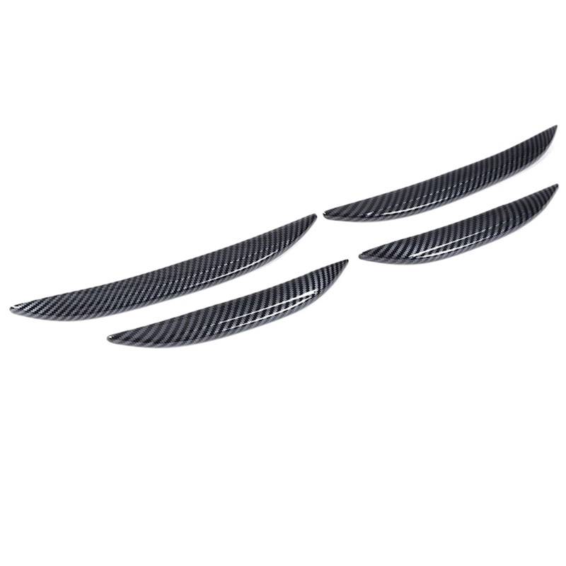 MIENAOC Autoinnendekoration Für Benz Für GLC X254 2023 2024 / ABS Carbon Fiber Silber Schwarz Auto Lufteinlass Grille Streifen Trim Auto deko Innenraum(Carbon Fiber) von MIENAOC