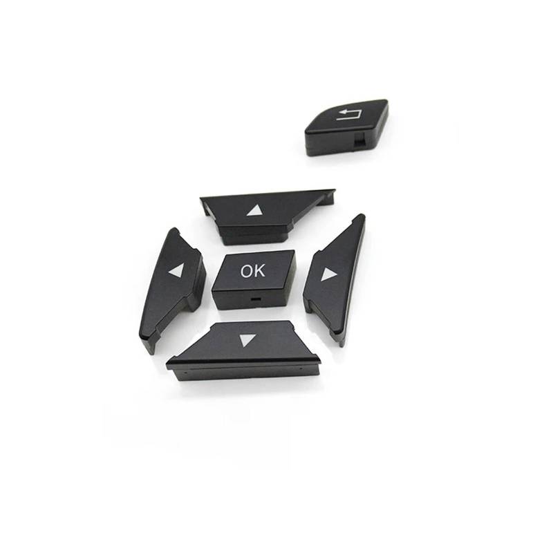 MIENAOC Autoinnendekoration Für Benz ML GL G Klasse W166 W463 GL550 GL350 ML350/Links Rechts Lenkrad Tasten Abdeckung Control Schalter Trim Auto deko Innenraum(Black Left) von MIENAOC
