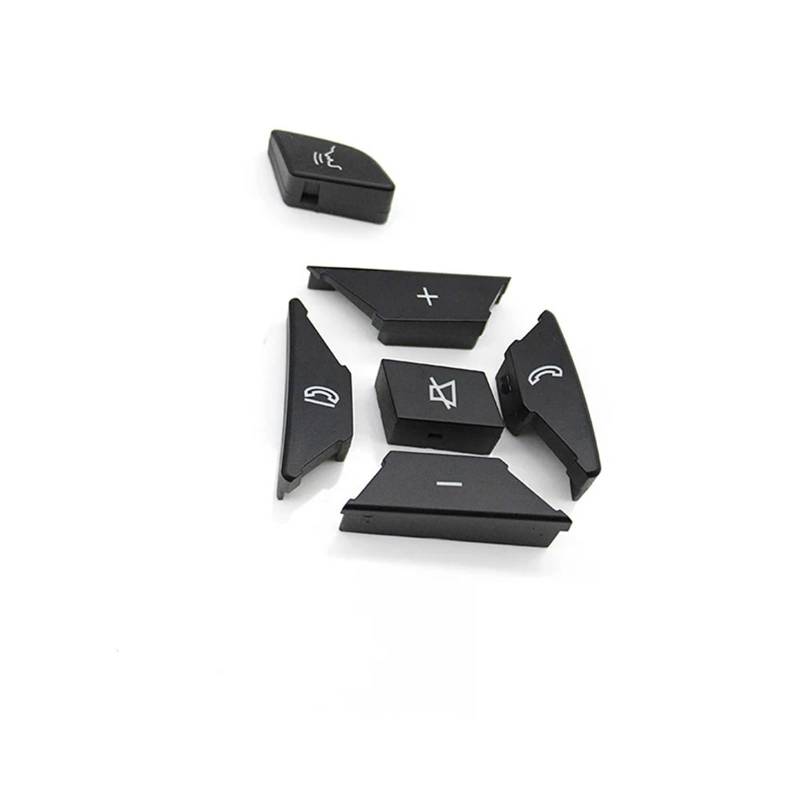 MIENAOC Autoinnendekoration Für Benz ML GL G Klasse W166 W463 GL550 GL350 ML350/Links Rechts Lenkrad Tasten Abdeckung Control Schalter Trim Auto deko Innenraum(Black Right) von MIENAOC