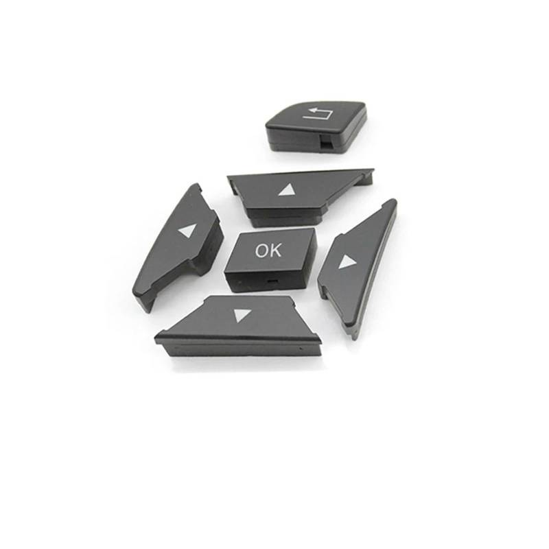MIENAOC Autoinnendekoration Für Benz ML GL G Klasse W166 W463 GL550 GL350 ML350/Links Rechts Lenkrad Tasten Abdeckung Control Schalter Trim Auto deko Innenraum(Gray Left) von MIENAOC