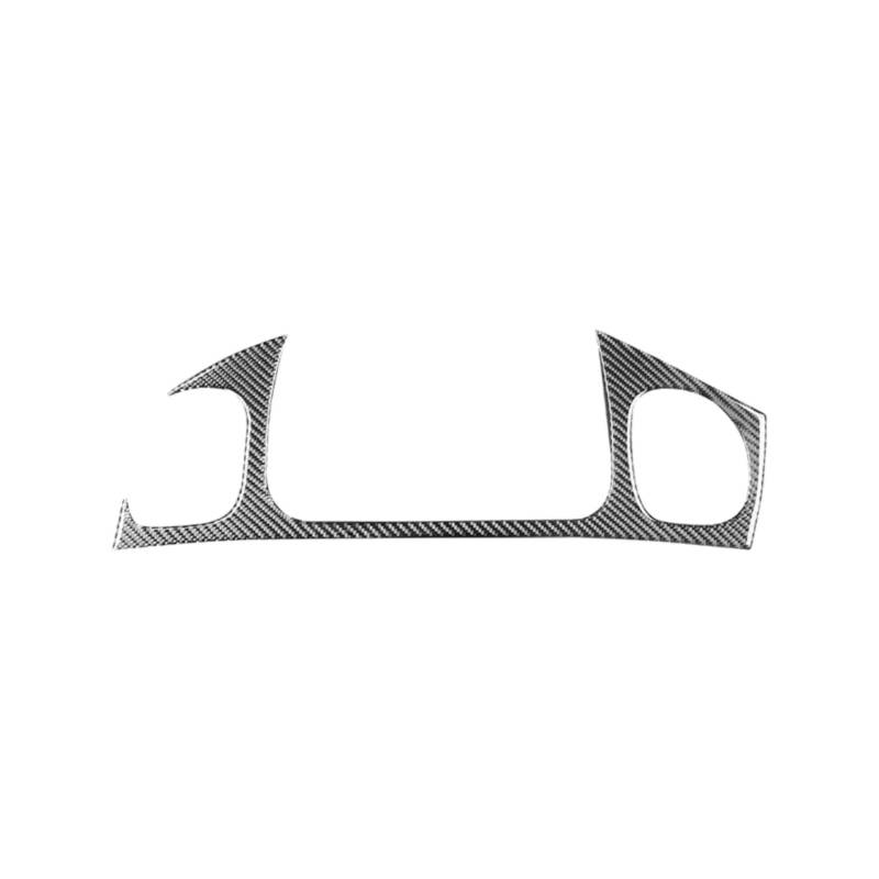 MIENAOC Autoinnendekoration Für Chevrolet Für Corvette C5 1998-2004 / Carbon Fiber Car Co-Pilot Instrument Panel Trim Rahmen Abdeckung Aufkleber Auto deko Innenraum(Black) von MIENAOC