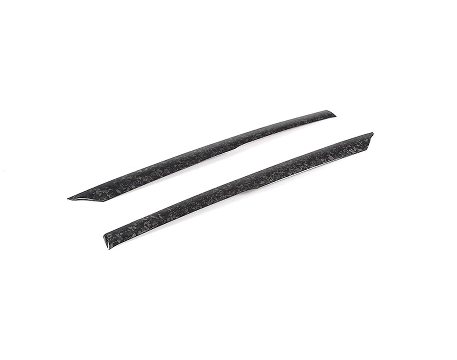 MIENAOC Autoinnendekoration Für Chevrolet Für Corvette C6 2005-2013 / Real Carbon Fiber Auto Frontscheibe Glas A-Säule Trim Abdeckung Dreieck Spoiler Trim Auto deko Innenraum(Style8) von MIENAOC